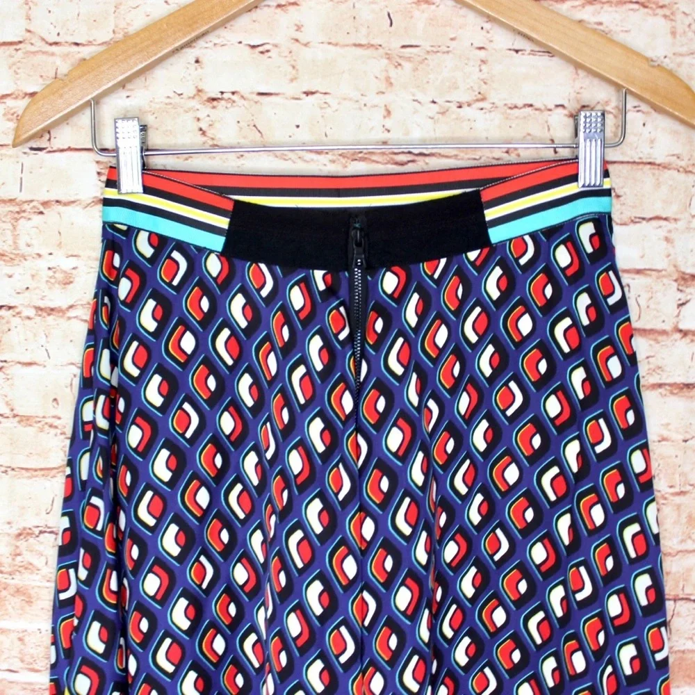 alice+olivia Maura Tiered Handkerchief Skirt